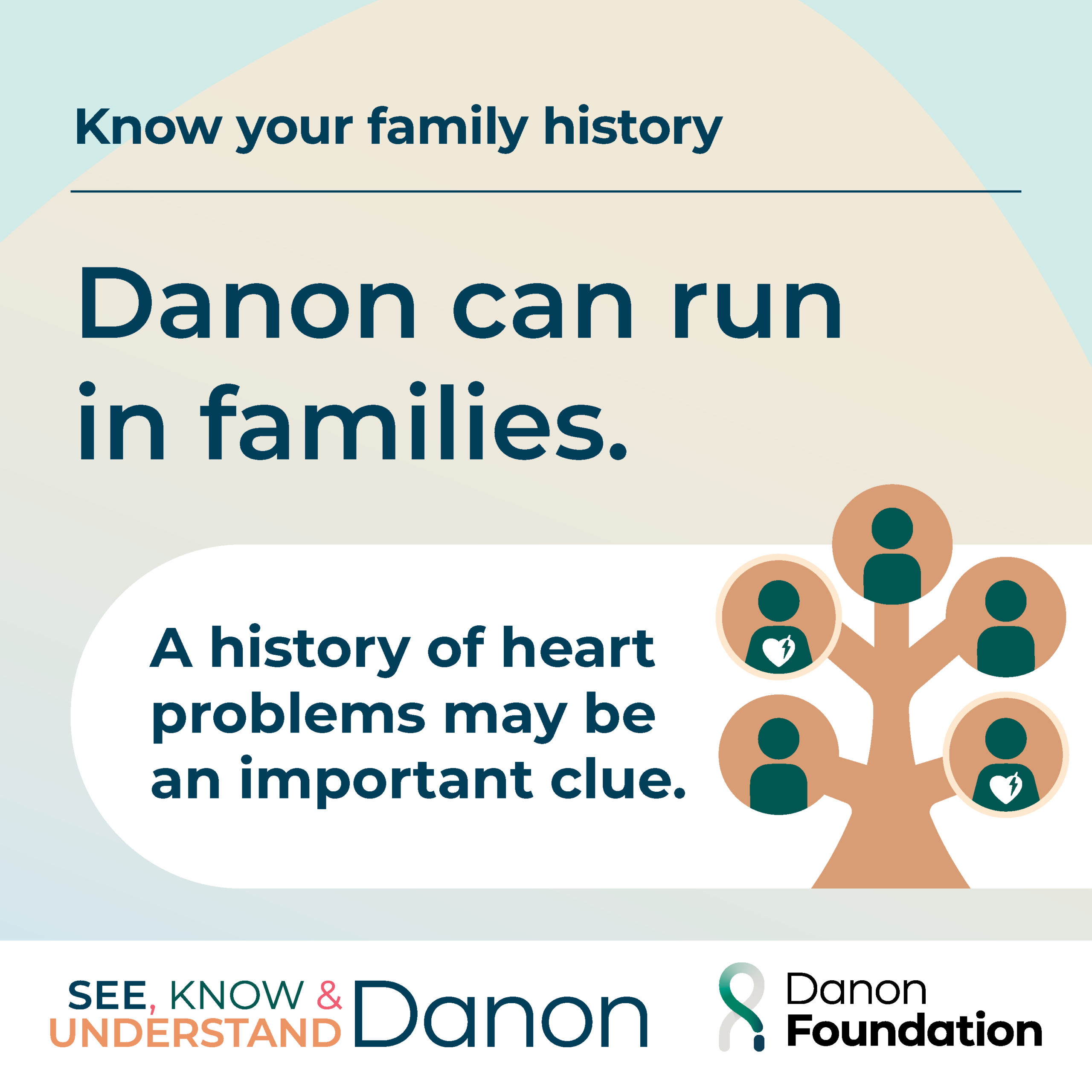 Know your family history graphic