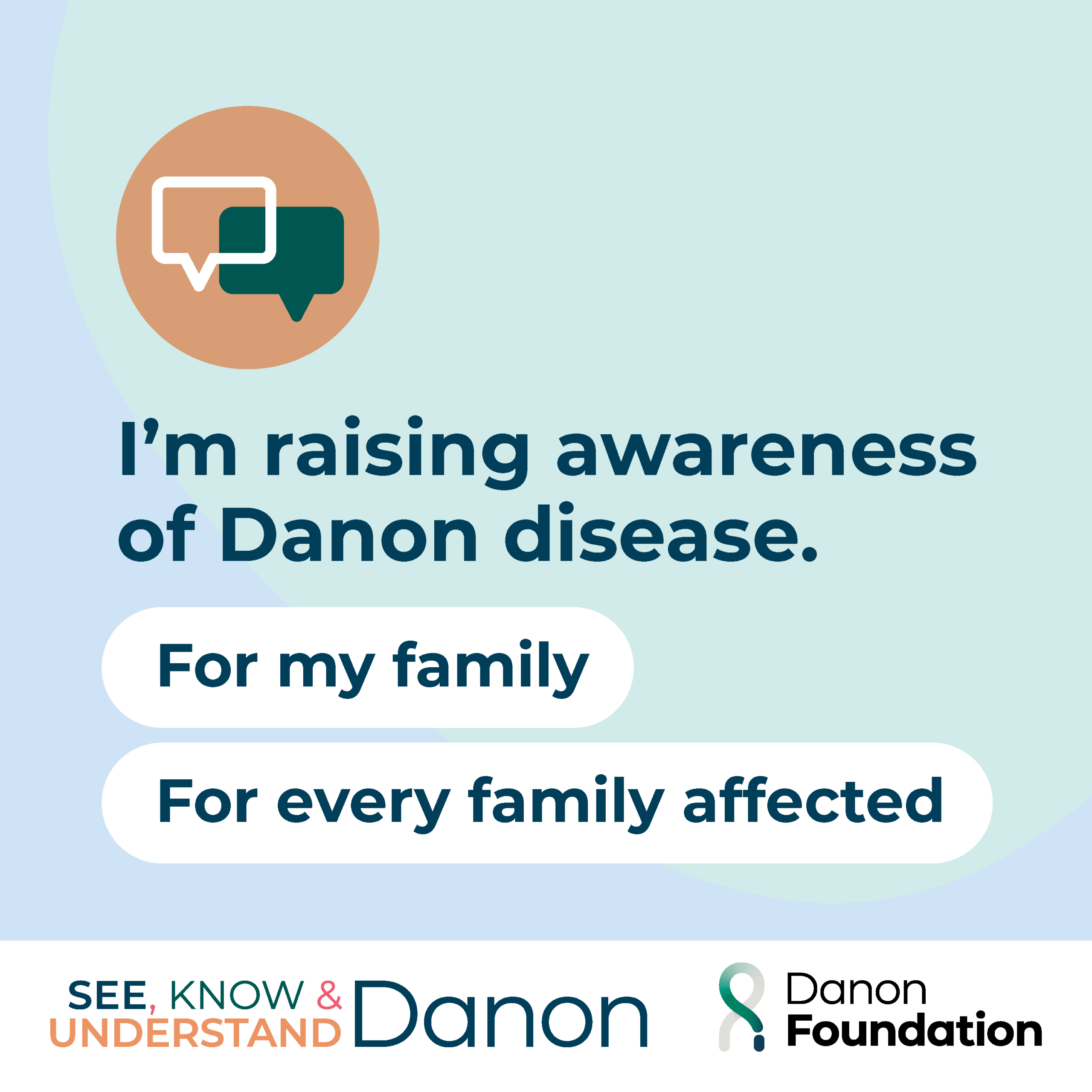 Raising awareness graphic